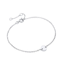 Load image into Gallery viewer, Temperament 100% Real Stainless Steel Wafer Bracelets for Women Hot Luxury Smooth Round Charm Elegant Bracelst Jewelry Feamale
