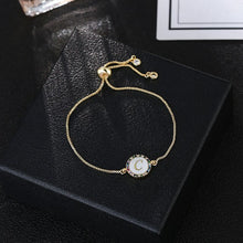 Load image into Gallery viewer, women's A-Z 26 Letter cz Bracelets initial heart name Bracelet Femme Adjustable Chain copper bracelet Jewelry gift for women