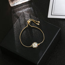 Load image into Gallery viewer, women's A-Z 26 Letter cz Bracelets initial heart name Bracelet Femme Adjustable Chain copper bracelet Jewelry gift for women