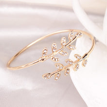 Load image into Gallery viewer, New  Party  Jewelry  Adjustable  Bangles 1 piece  Women  Opening  Bracelet  Fine  Bangles  Opening  Bangles  Hot  Leaf  Bangles